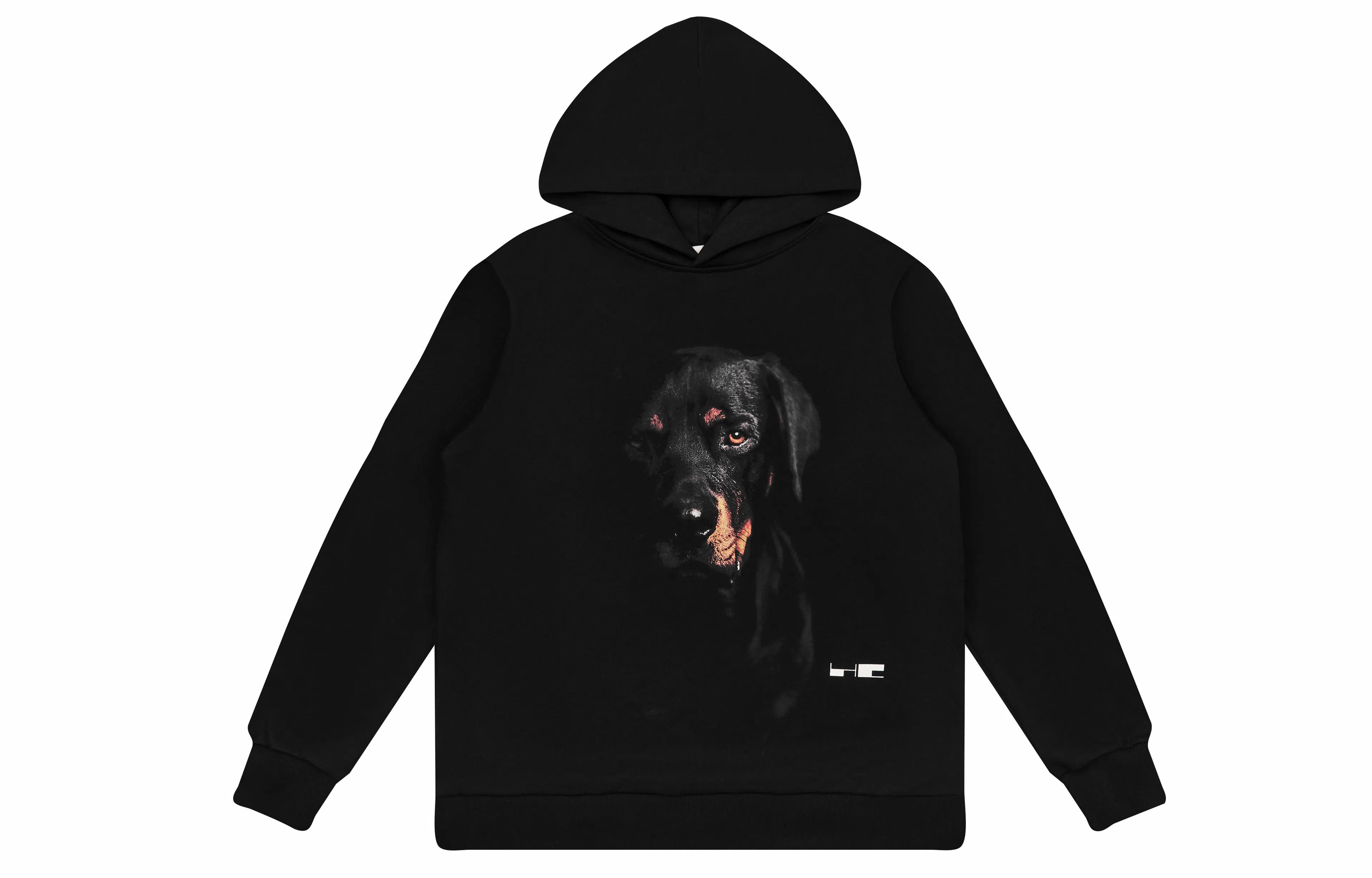 HARSH AND CRUEL Rottweiler Hoodie Black
