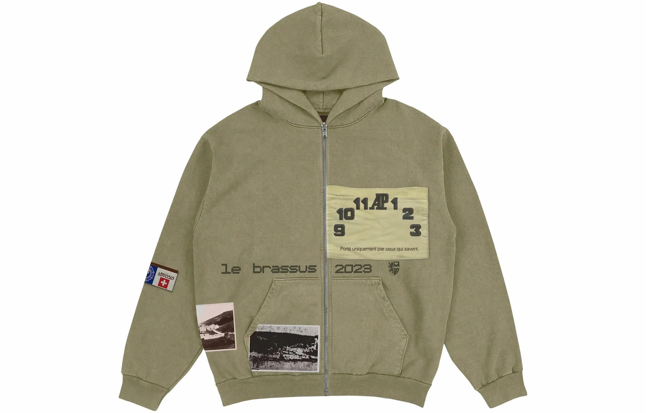 Travis Scott x Audemars Piguet FW23 Hoodie Olive