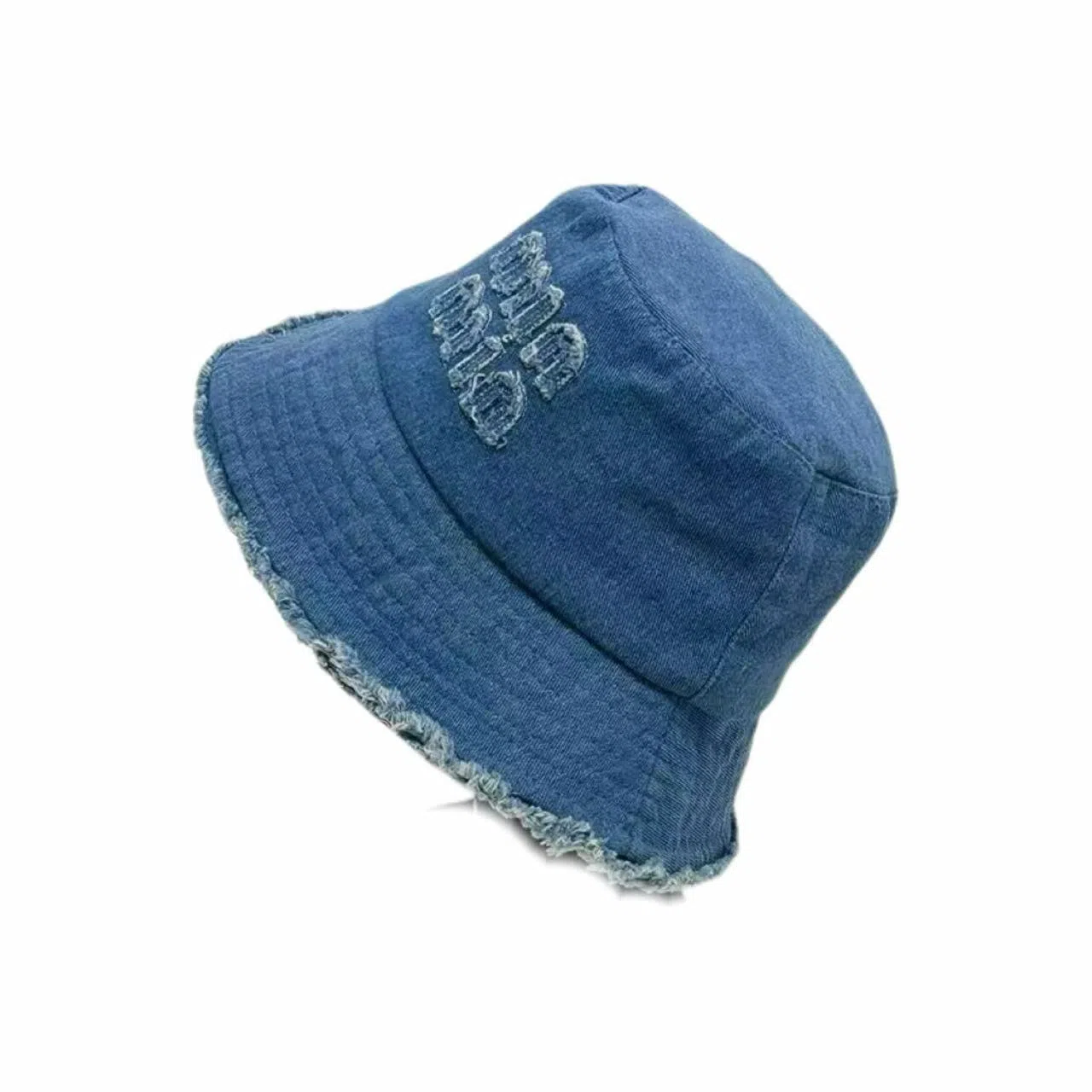 杨同学 【百搭显脸小】韩版款 时尚 高颜值 牛仔帽 遮阳 防晒 舒适 耐磨 字母 聚酯钎维 渔夫帽 女款