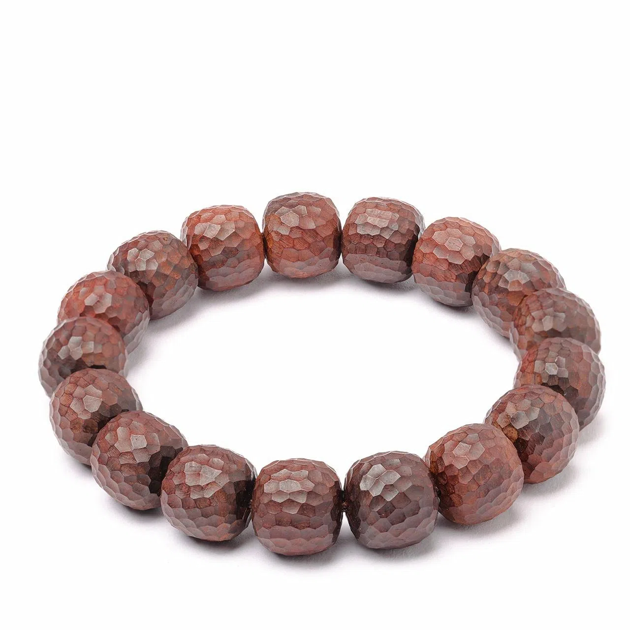 三檀小舍 锤纹无相精工满雕 国风国潮复古 转运珠#好运连连诸事顺利 佛珠文玩盘玩小众高级感轻奢礼盒 紫檀属 木作手串 男女同款情侣款