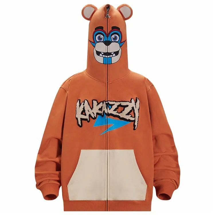 KAKAZZY Hoodie Brown