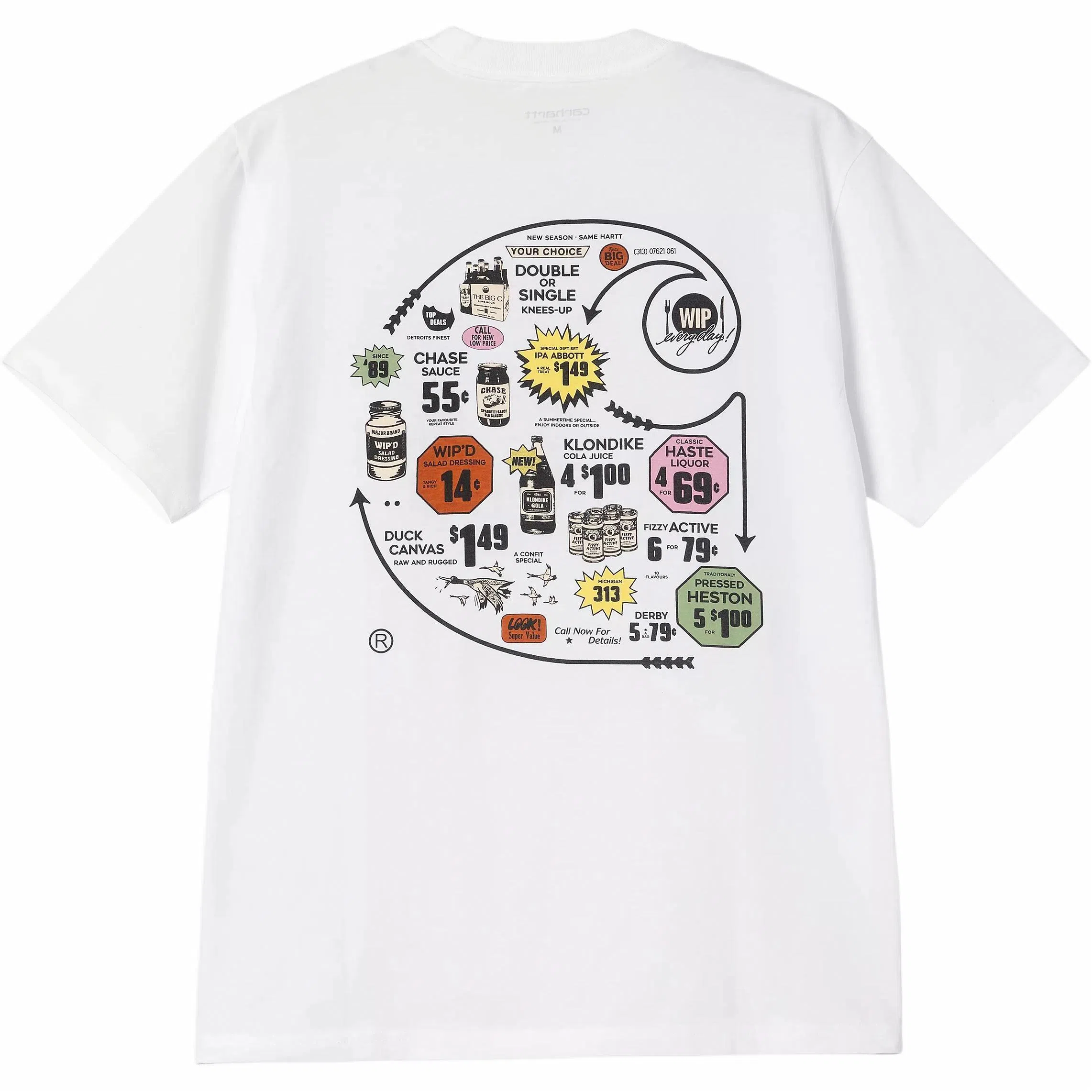 Carhartt WIP SS25 SS Catalogue C Logo T-Shirt logoT