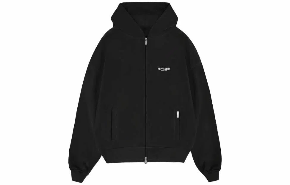 REPRESENT Hoodie Black
