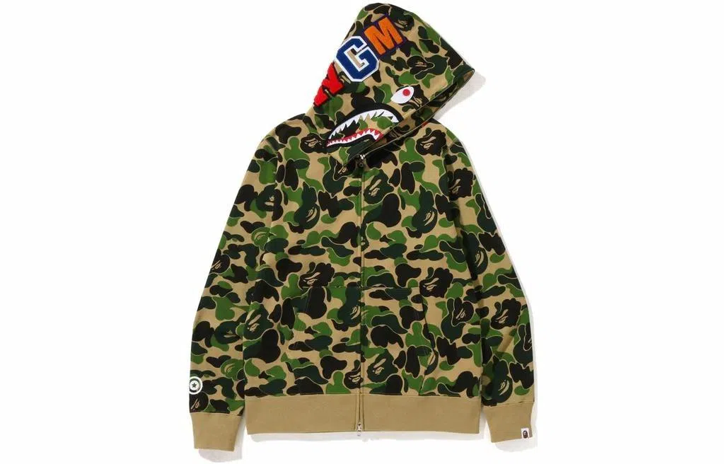 A BATHING APE ABC Camo Shark Hoodie