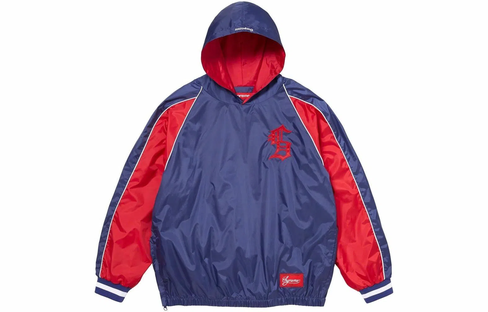 Supreme FW23 Week 17 Hooded Warm Up Pullover