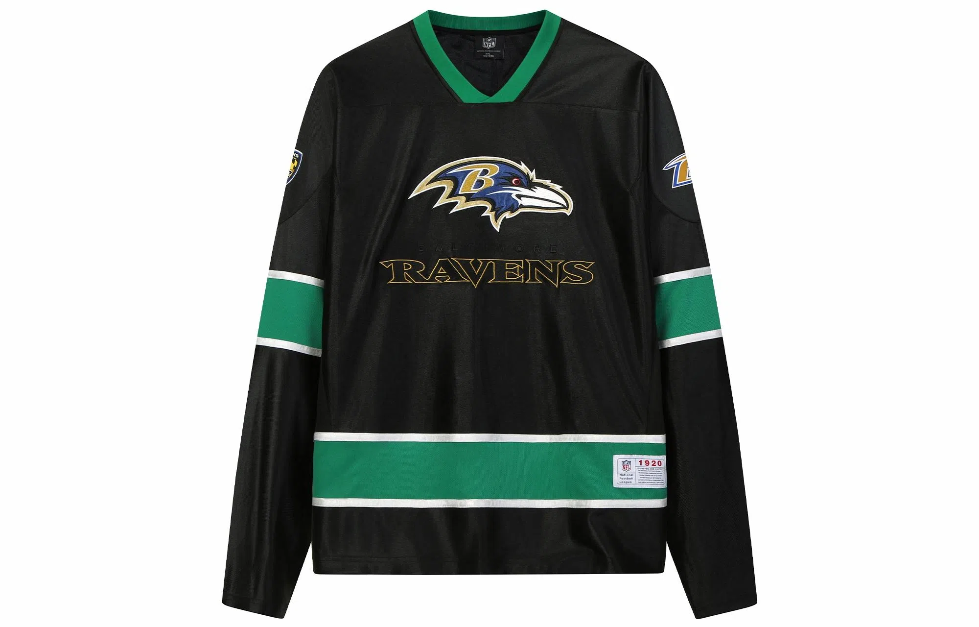 NFL Black Label Super Bowl Baltimore Ravens Long Sleeve T-Shirt