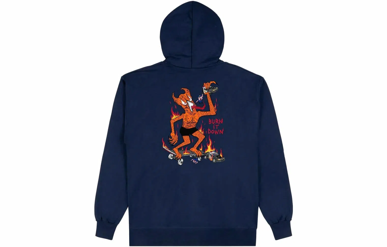 Thrasher x Neckface FW23 Hoodie Blue