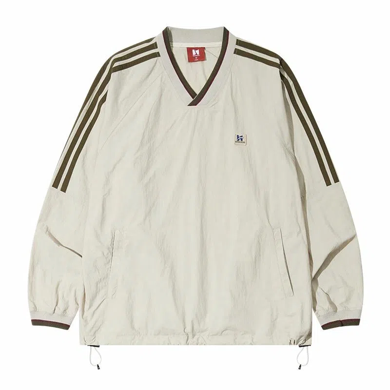 Mr. Jiangnan Vintage V-Neck Sweatshirt