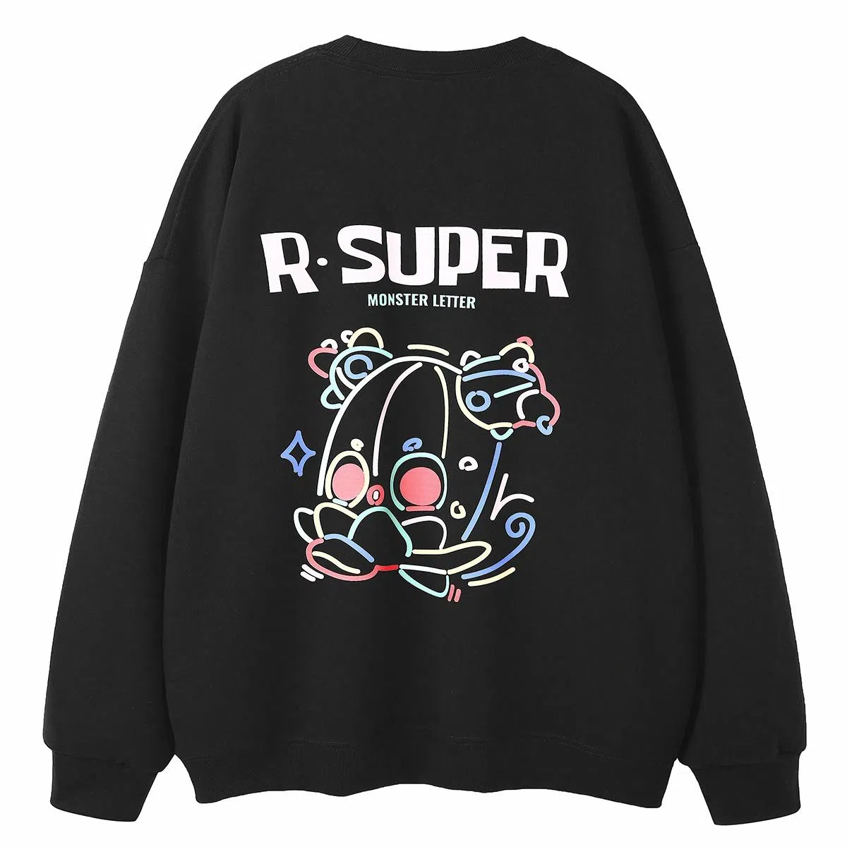 R.super x Monster Letter Logo