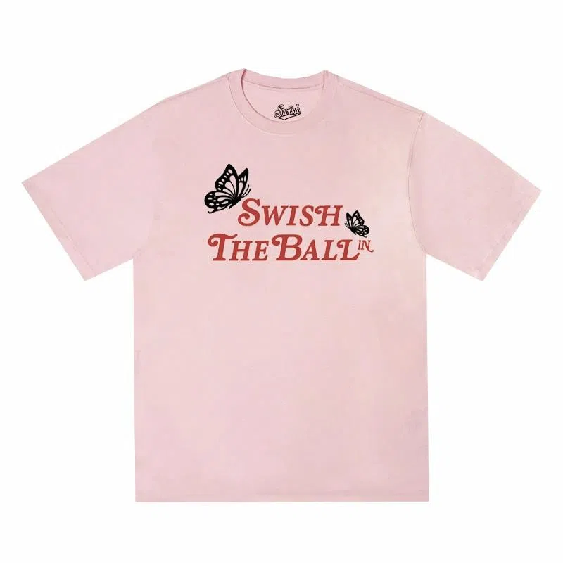 SWISH THE BALL IN T