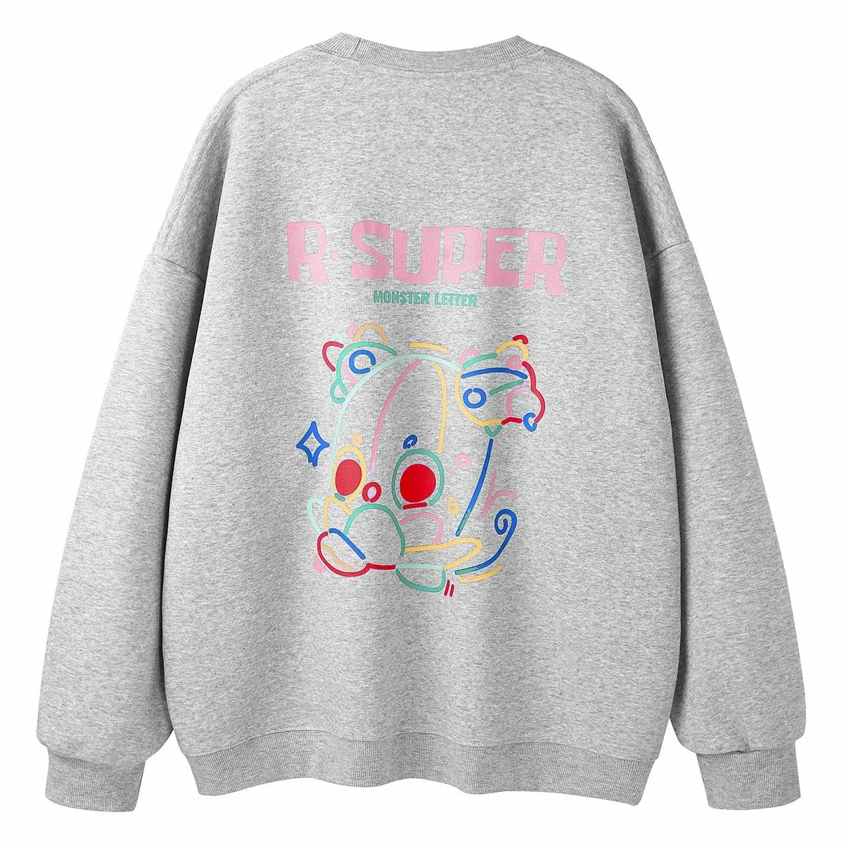 R.super x Monster Letter Logo