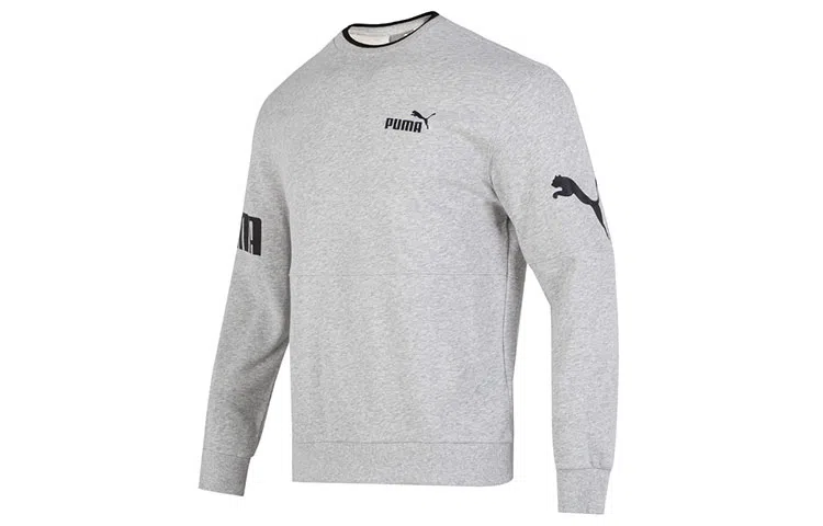 PUMA Power Colorblock Crew Tr Logo
