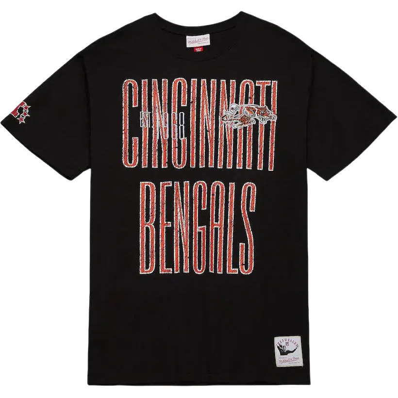 Mitchell Ness x NFL Cincinnati Bengals Team OG Premium T