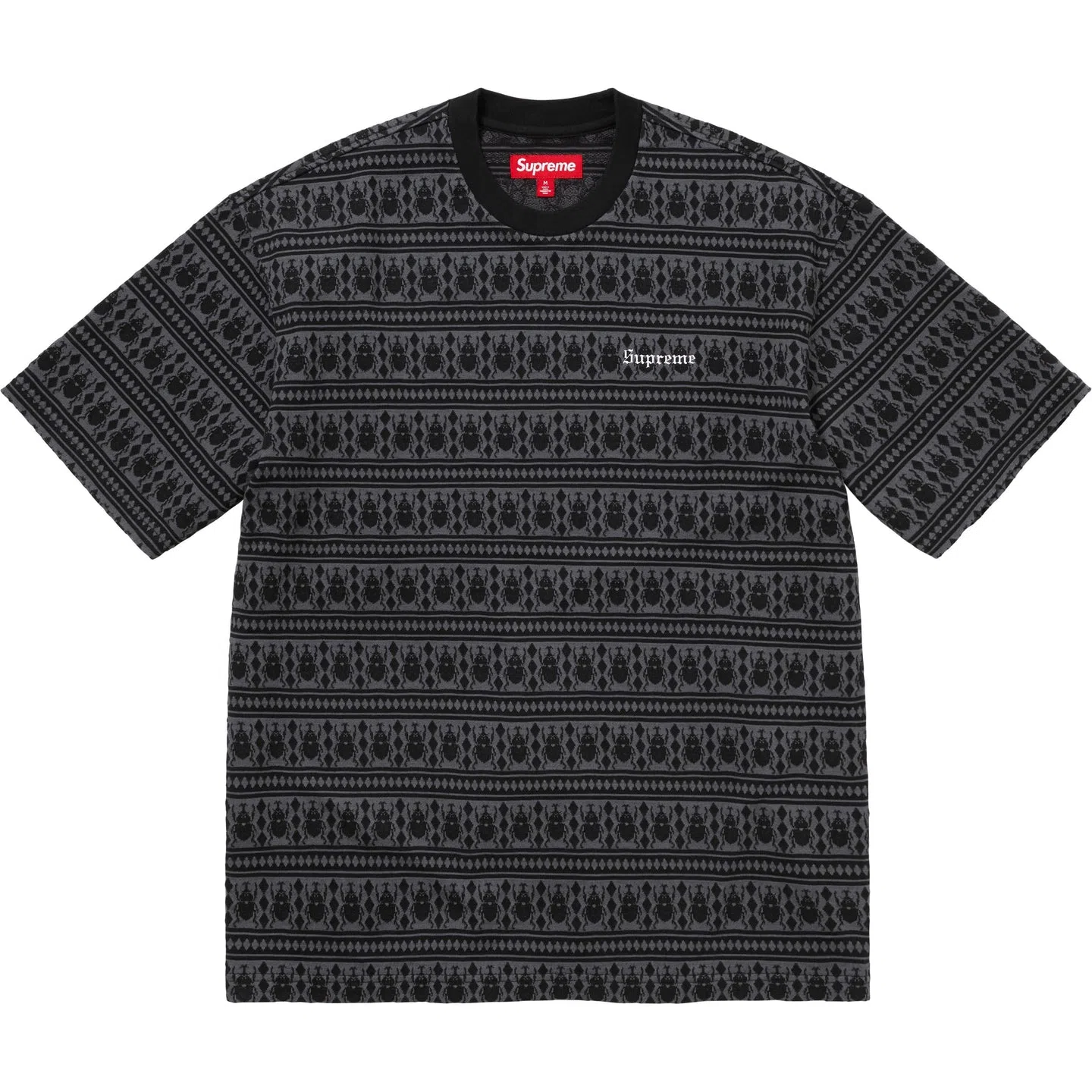 Supreme FW24 WEEK1 Jacquard Scarab SS Top T
