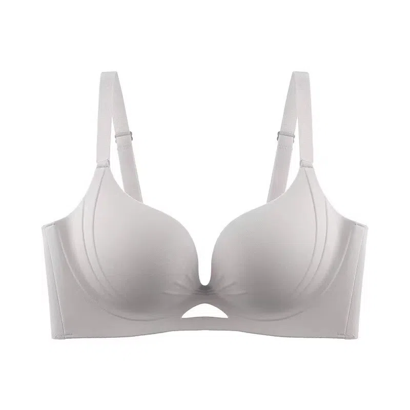 黛尔佳人 大胸显小薄款聚拢上托防下垂无钢圈文胸 女款