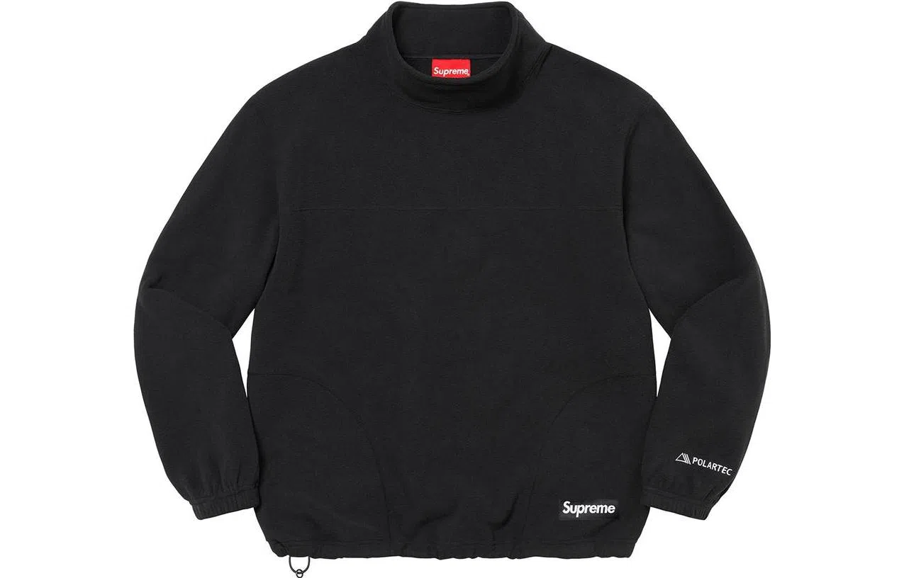 Supreme x Polartec Mock Neck Pullover