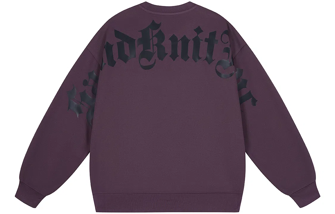 SandKnit Logo Print Fleece Sweatshirt