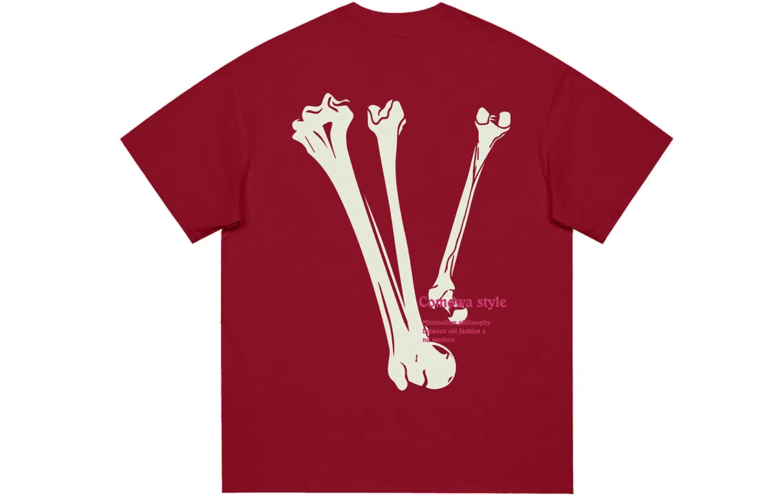 COMOWA Bone V Logo T-Shirt