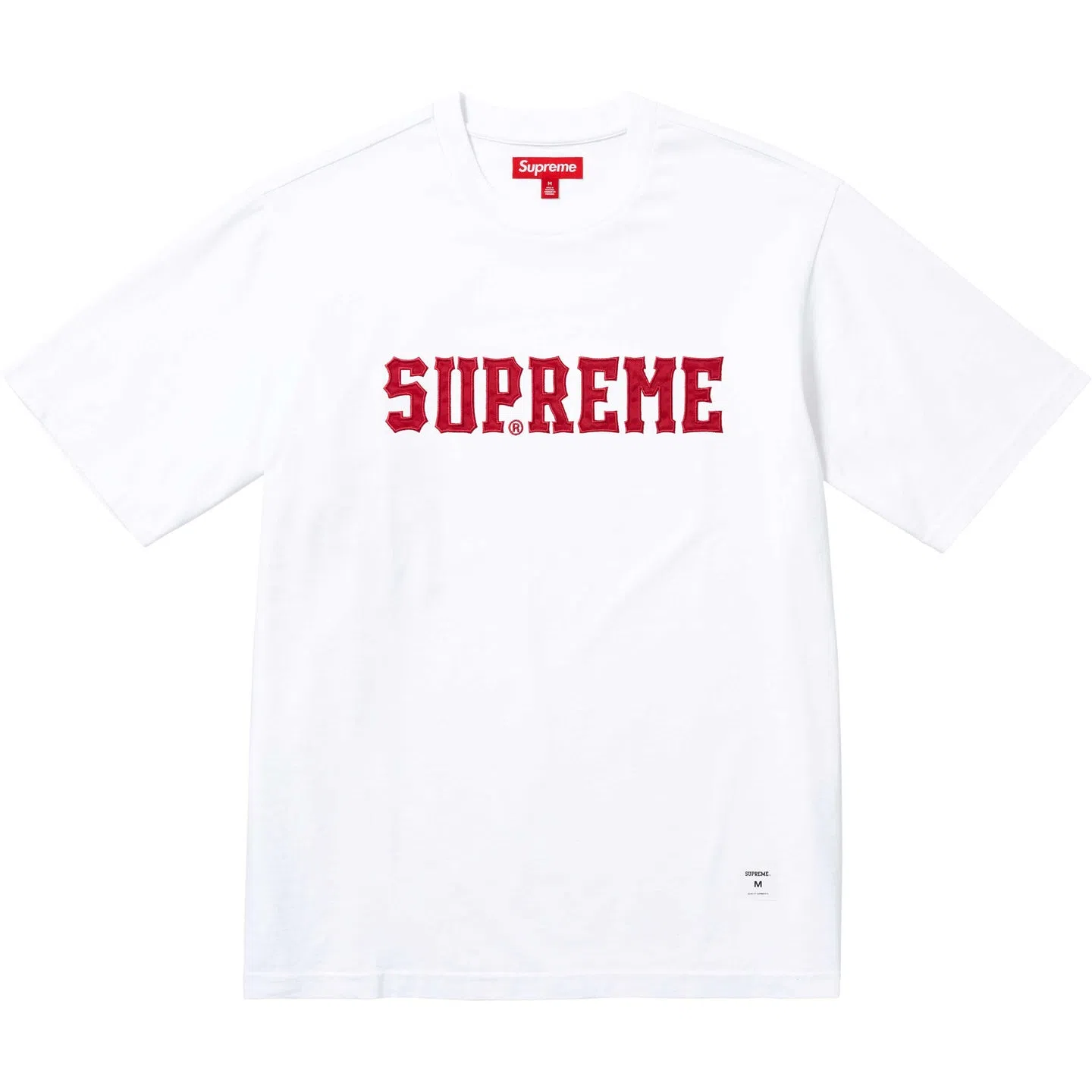 Supreme FW24 WEEK1 Twill Appliqu SS Top logoT