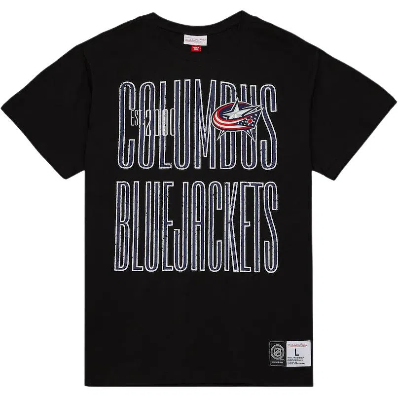 Mitchell Ness x NHL Columbus Blue Jackets Team OG Premium T