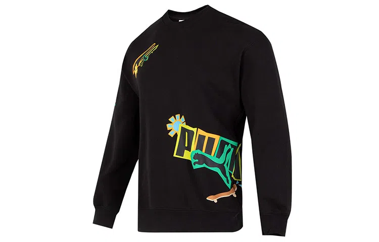 PUMA Classics Street Sport Crew Logo