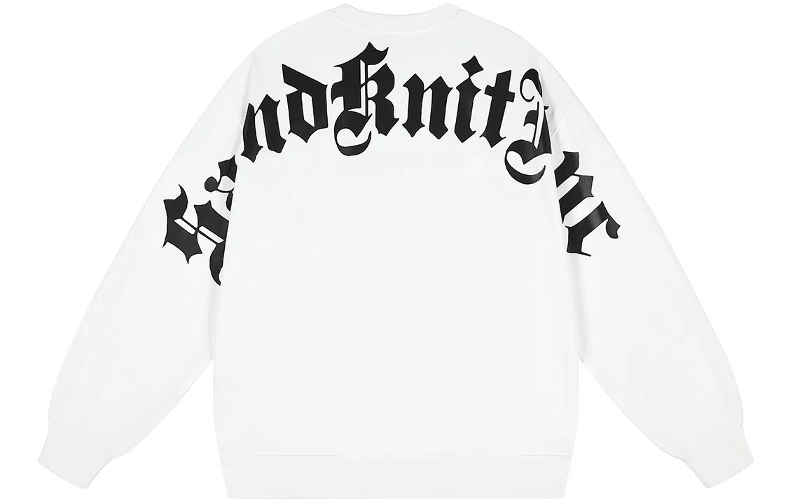 SandKnit Logo Print Fleece Sweatshirt