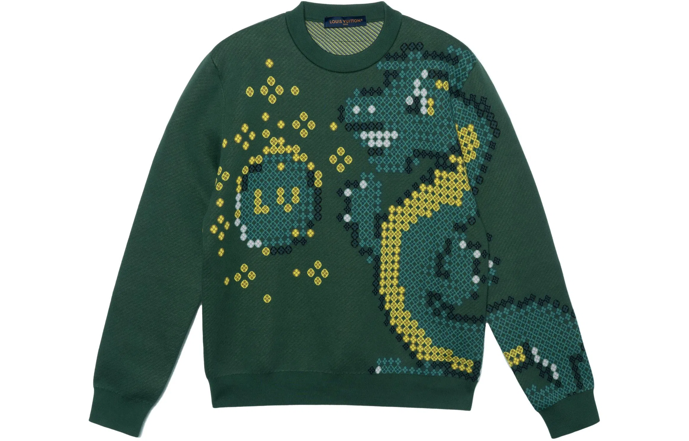 Louis Vuitton SS24 Crewneck Sweater Green