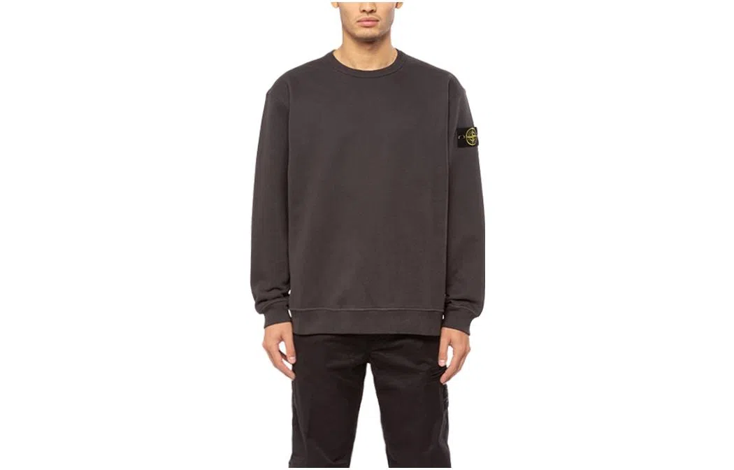 Stone Island FW22 Crewneck Sweatshirt Charcoal