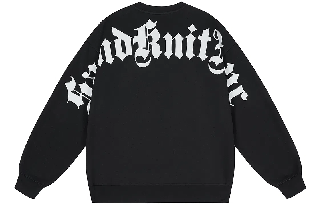 SandKnit Logo Print Fleece Sweatshirt
