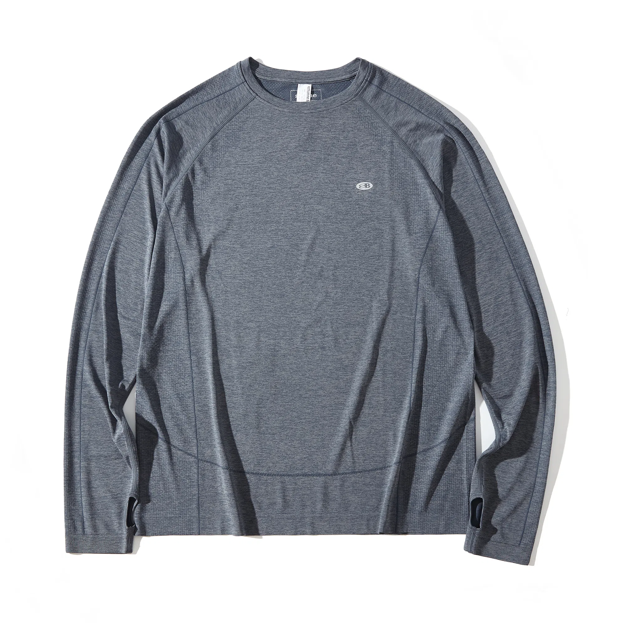 NOTHOMME Blue Seamless Knit Sports Top