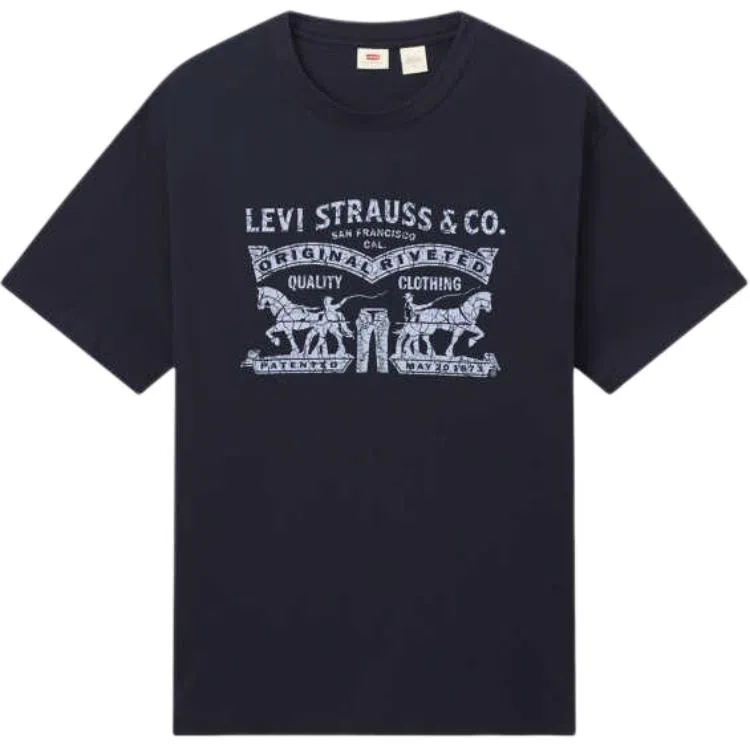 Levi’s SS25 Double Horse Print Knit Tee
