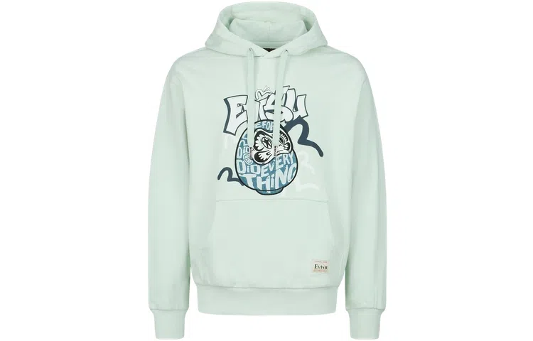 EVISU FW22 Mint Hoodie