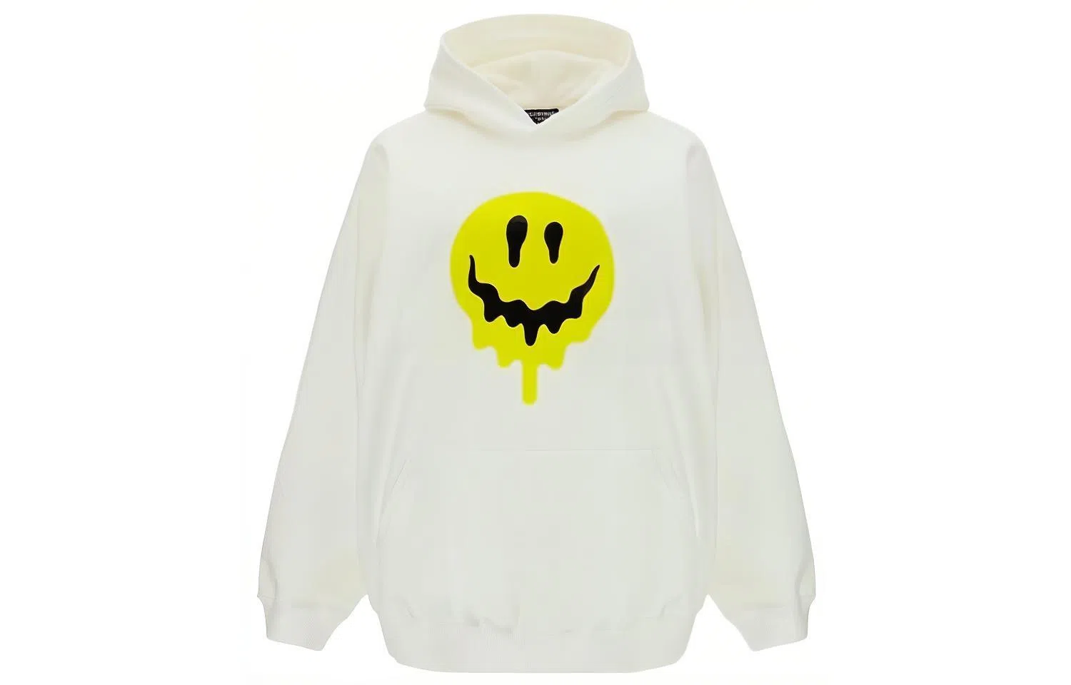 Balenciaga SS22 Smiley Hoodie White
