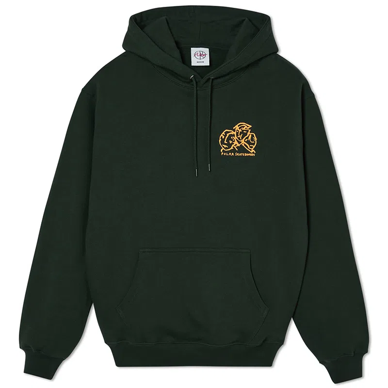 POLAR SKATE CO Lunch Doodle Hoodie Logo