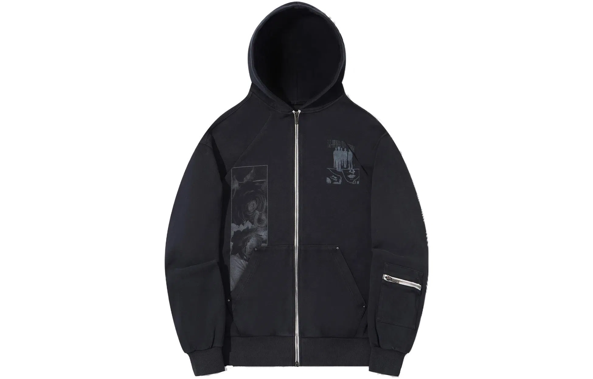 Li-Ning x PLEASURES Hoodie Black