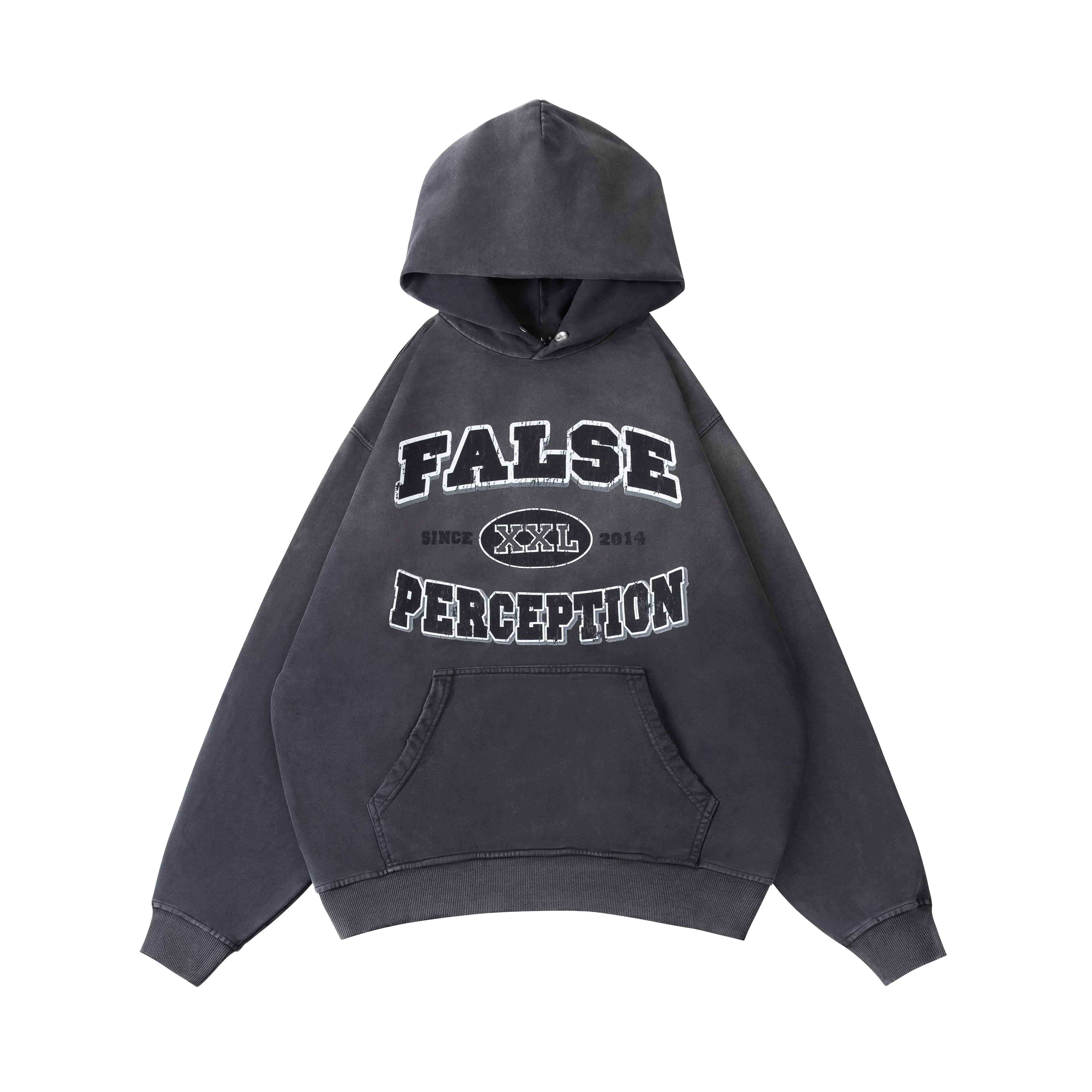 False Perception XXL Washed Hoodie
