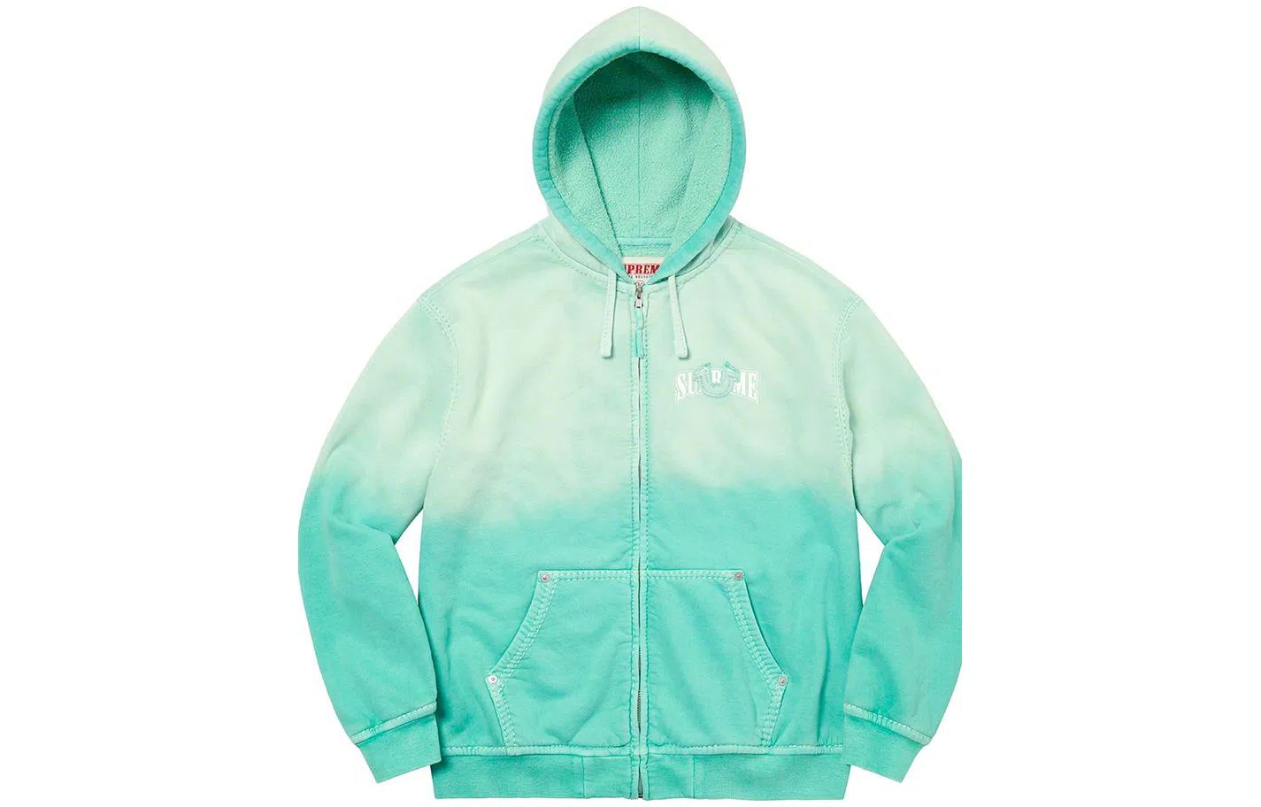 Supreme x True Religion Zip Up Hooded Sweatshirt