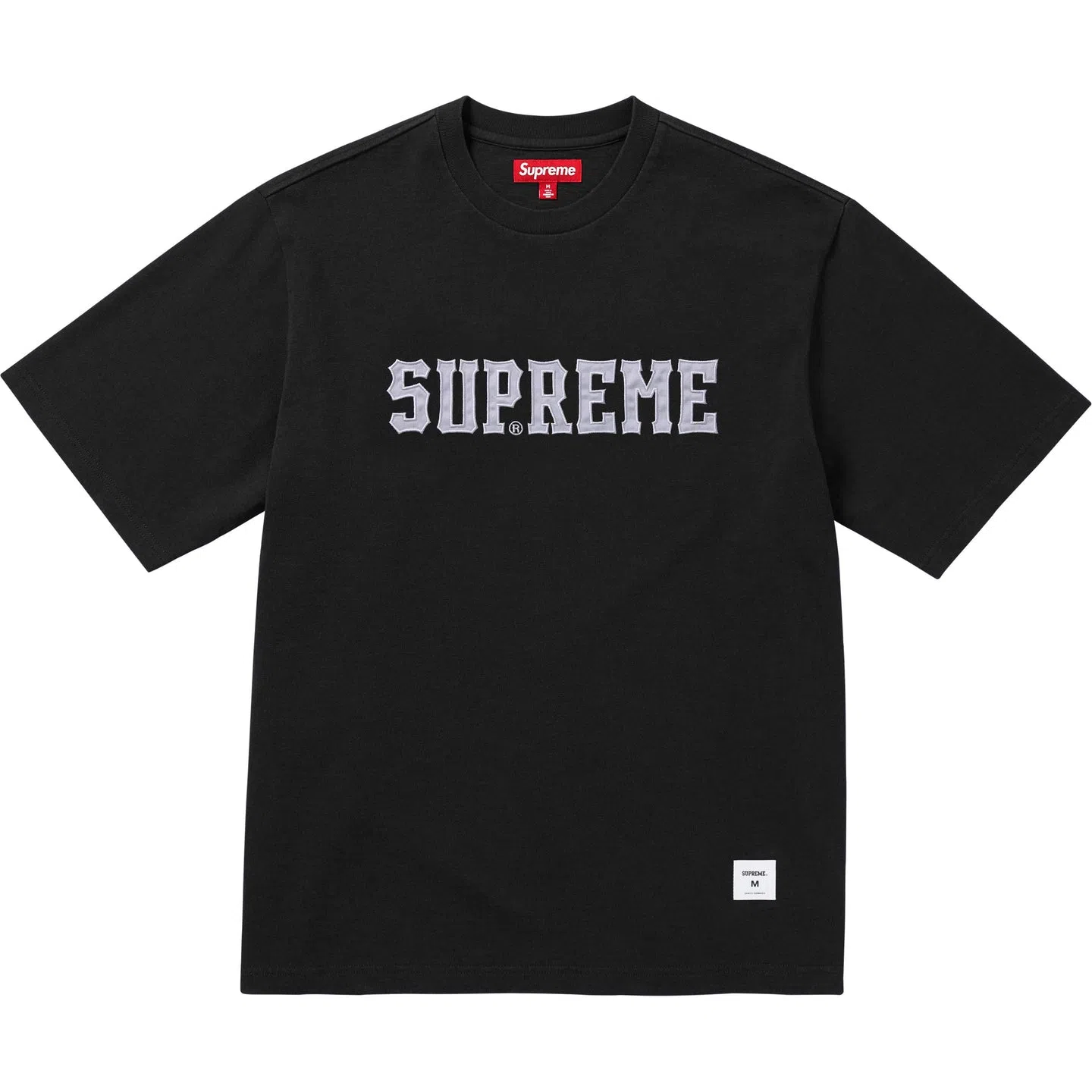 Supreme FW24 WEEK1 Twill Appliqu SS Top logoT