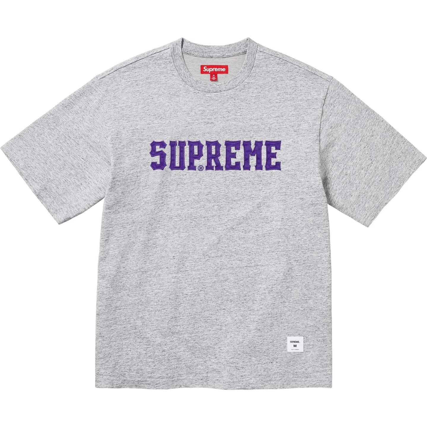 Supreme FW24 WEEK1 Twill Appliqu SS Top logoT