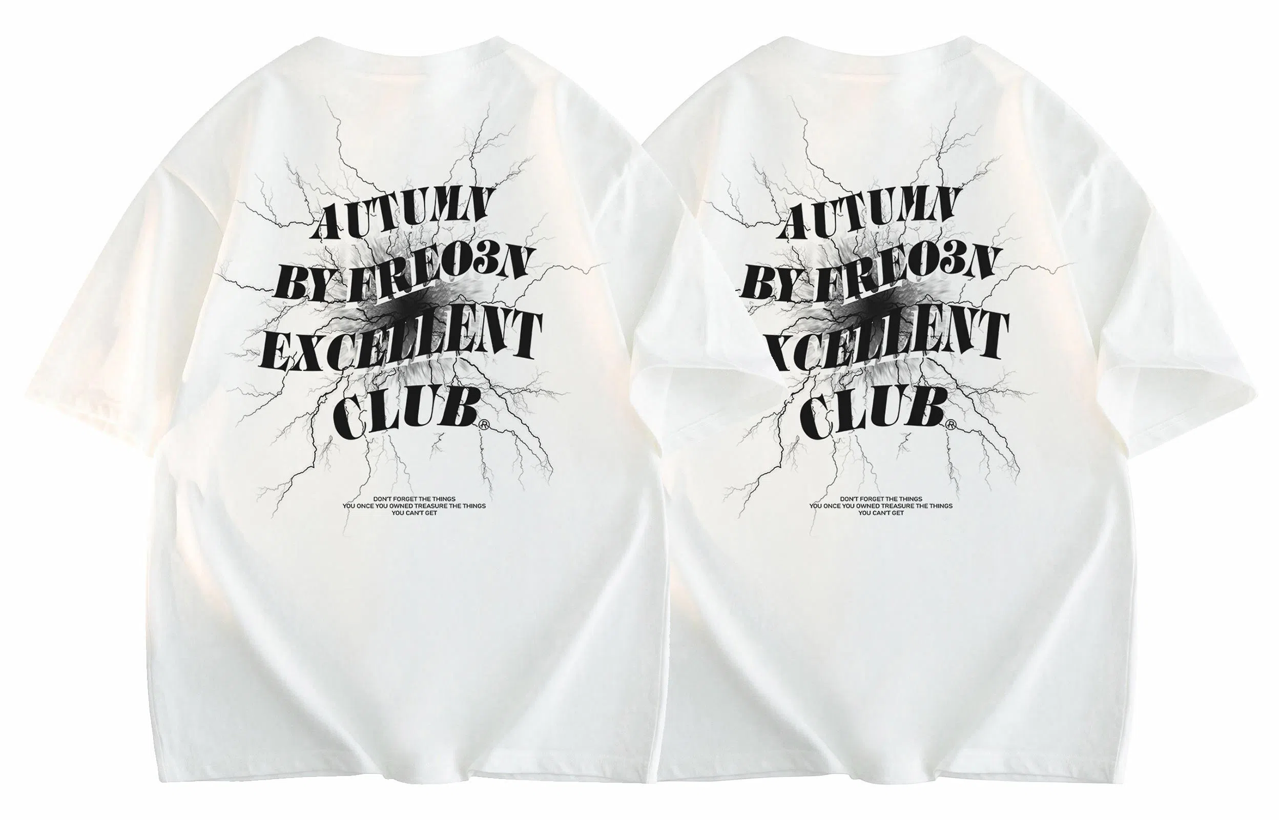 FREO3N Lightning Graffiti Tee