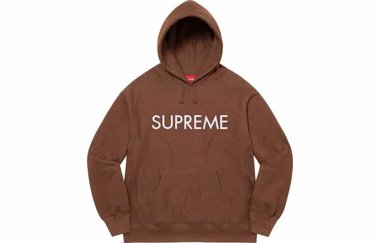 Supreme FW22 Supreme 2022 Week 2 Capital Hooded Sweatshirt Logo