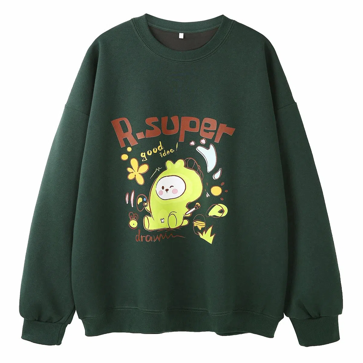 R.super x Monster Letter Logo