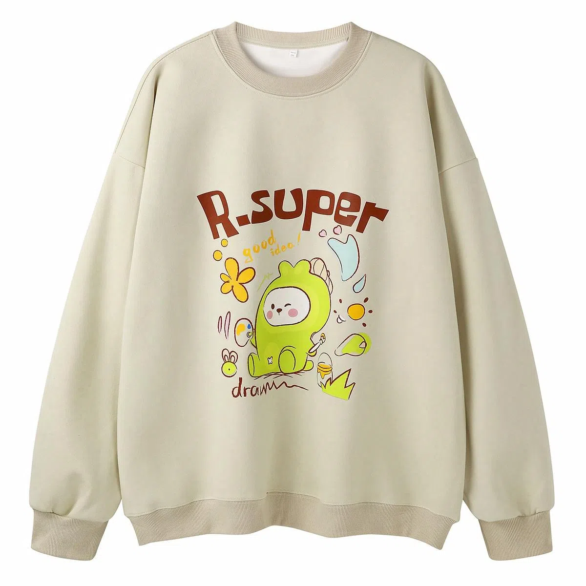 R.super x Monster Letter Logo