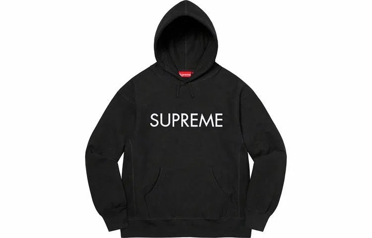 Supreme FW22 Supreme 2022 Week 2 Capital Hooded Sweatshirt Logo