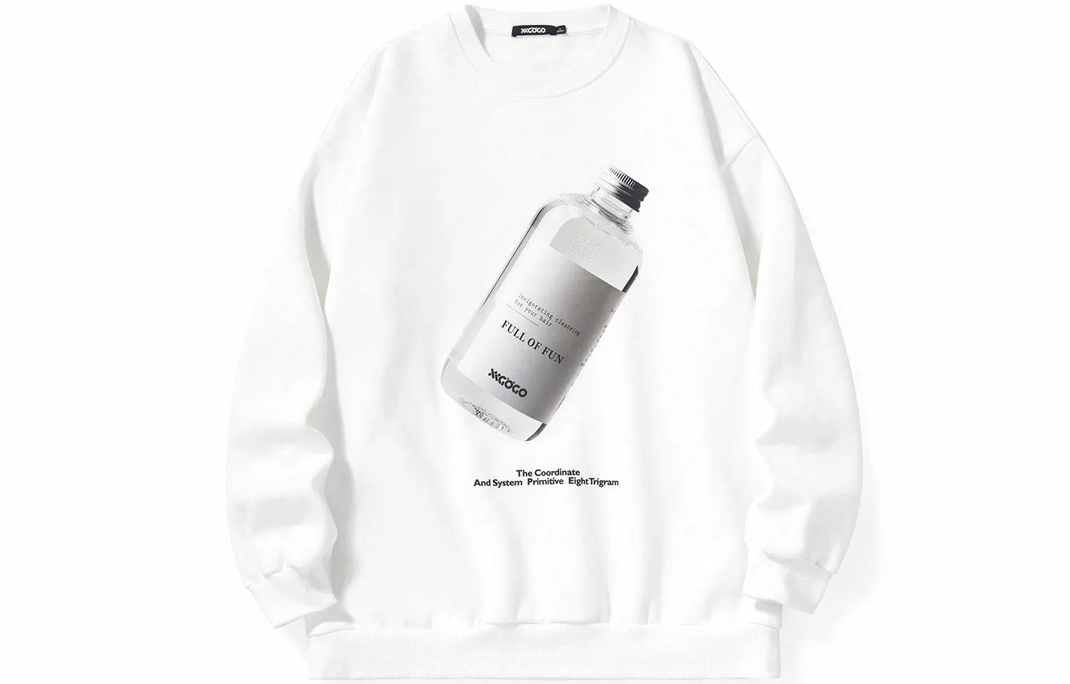 XXGOGO 3D Water Bottle Print Sweatshirt