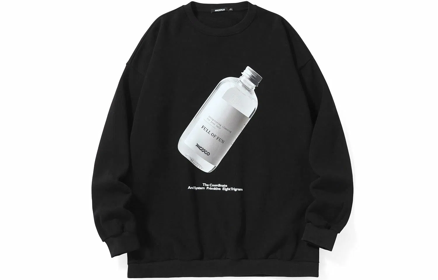 XXGOGO 3D Water Bottle Print Sweatshirt
