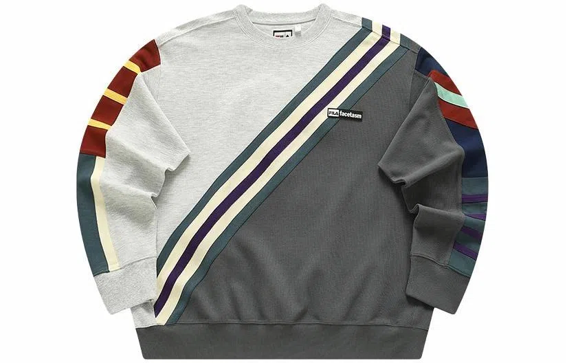 FILA Fusion x Facetasm Striped Crewneck Sweatshirt