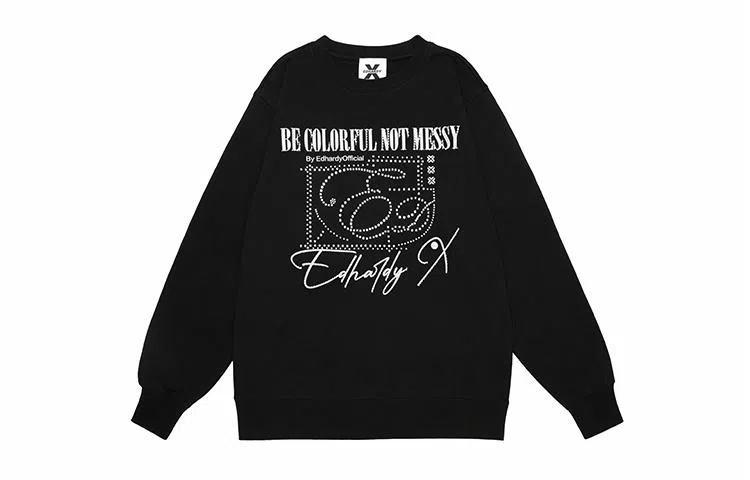 Ed Hardy Pegasus Logo Crewneck Black