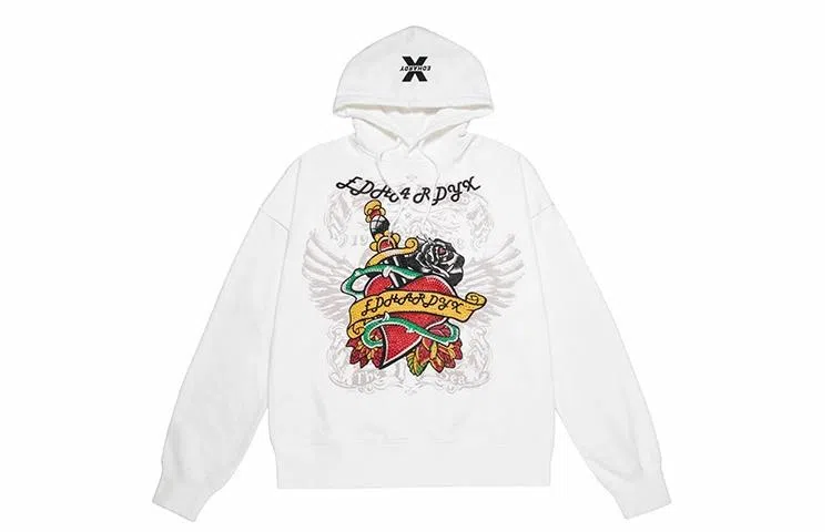 Ed Hardy Heart Dagger Hoodie