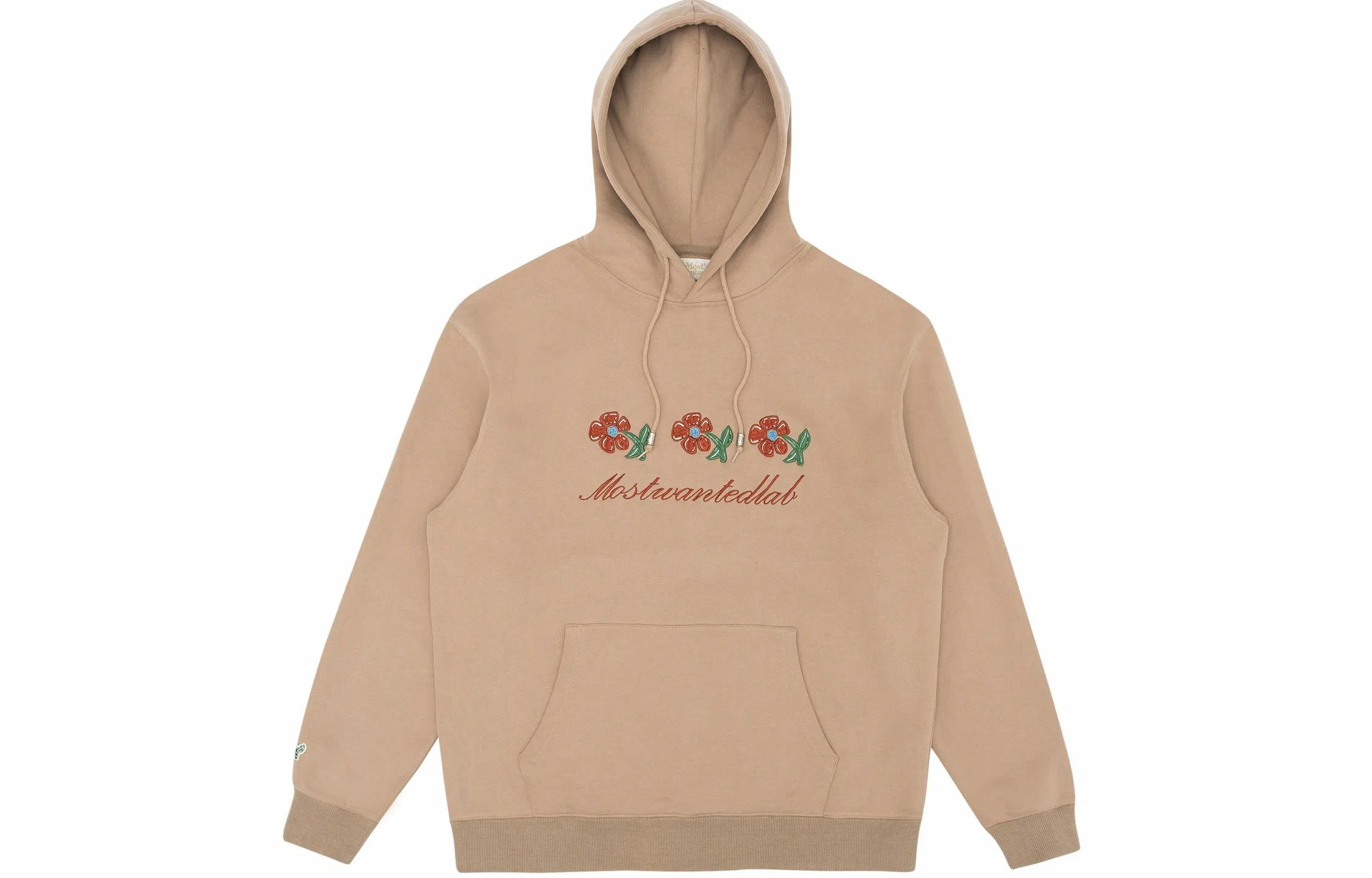 MostwantedLab Retro Floral Hoodie